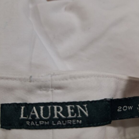 Ralph Lauren White Womens shorts size 20W - Picture 4 of 4